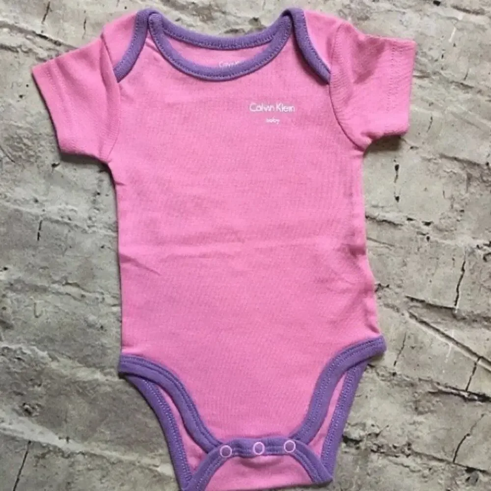 Calvin Klein Baby Girl Onesies